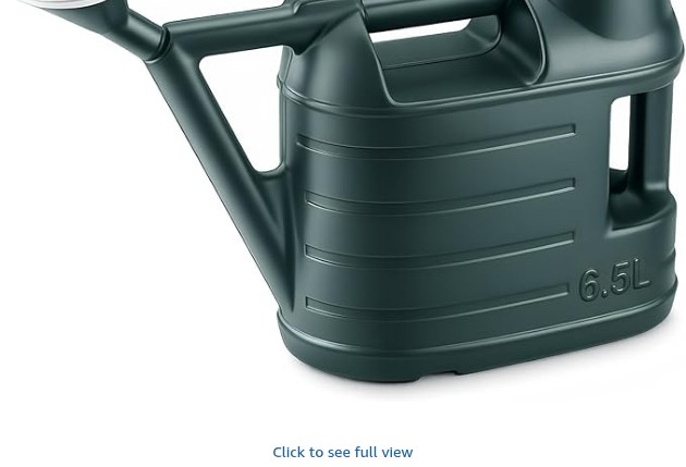 FERRIS 6.5L Watering Can with Sprinkler Rose Head – Large Lightweight Garden Watering Can with Dual Handles for Indoor & Outdoor Plants, Plastic Watering Can for House Plants, Garden & Greenhouse