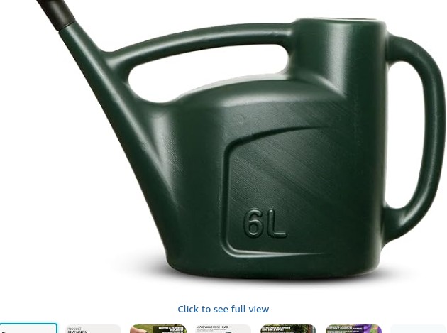 UR CHOICE 6L Watering Can | Detachable Sprinkler Rose Head, For Indoor & Outdoor Plants, Ideal for Garden Plants, Flowers, Hanging Plants